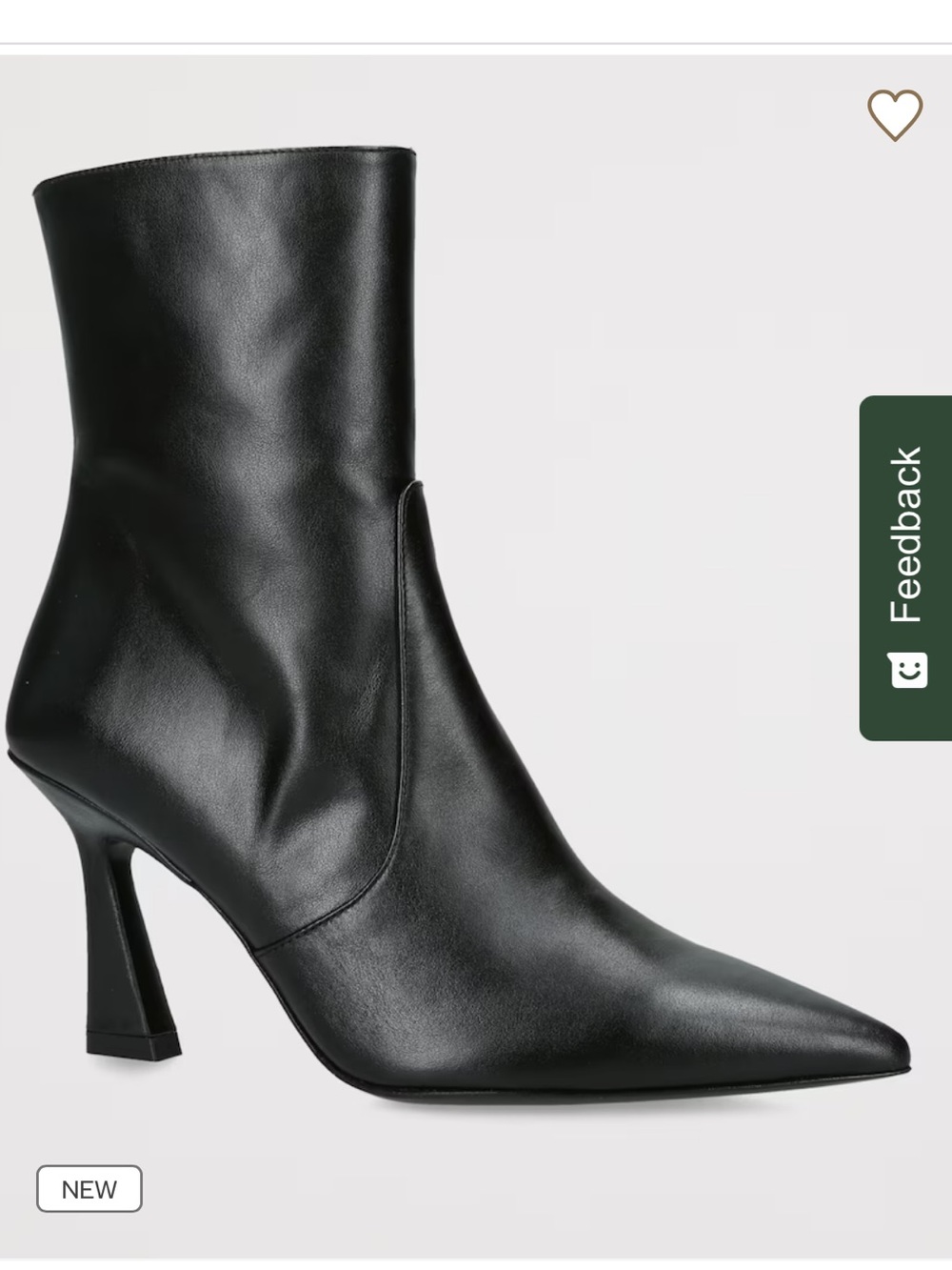 Stuart Weitzman Leather Vinnie Ankle Boots 85mm Size 8.5B